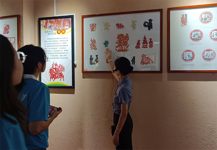 蘭理學(xué)子：觀慶陽博物館，學(xué)文化看發(fā)展