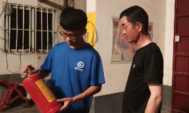 河南城建三下鄉(xiāng)——安全宣傳進(jìn)家庭，共筑安全金字塔