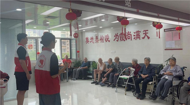 敬老志愿行，你我送溫暖