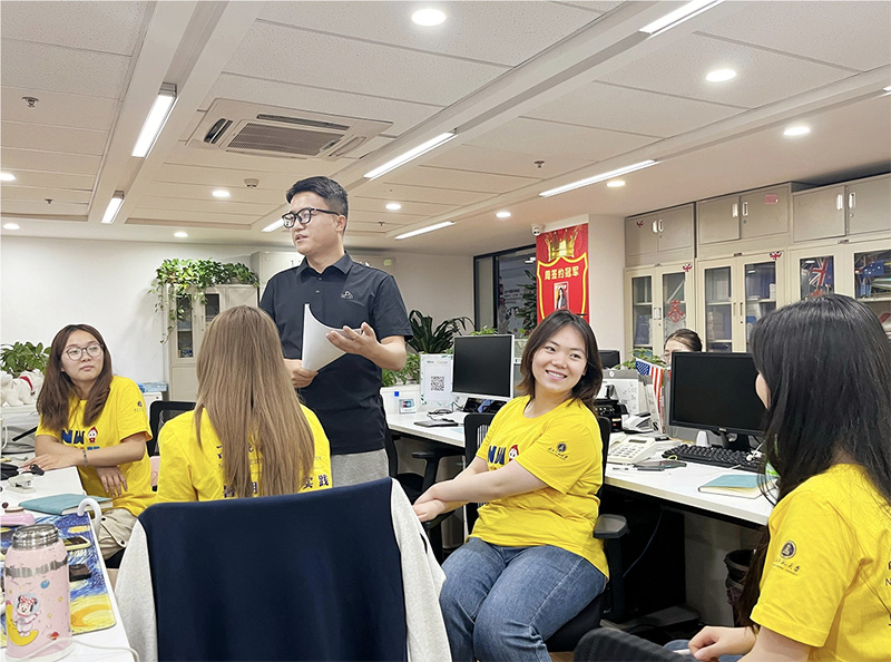【職途蘭州，新遇未來】西北師范大學外國語學院赴蘭州新東方 開展就業(yè)見習實踐活動