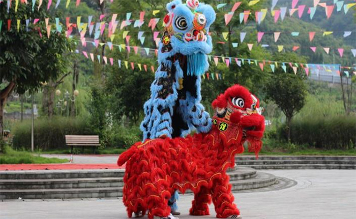 重外漢教學(xué)子“三下鄉(xiāng)”：千年技藝傳承，讓龍駒獅舞“活”